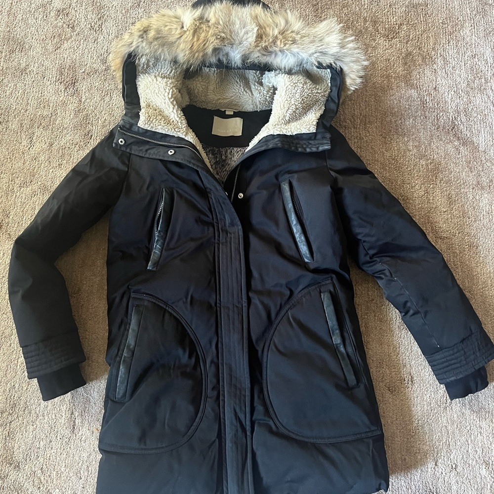 Selling Soia & Kyo coat, black, size XS in great condition!